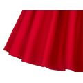 Belle Poque Stock Sleeveless solide Baumwolle Retro Vintage 50er Kleid kurz rot BP000069-2